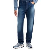 Armani Exchange Slim Fit Indigo Denim Jeans Blue, Herr