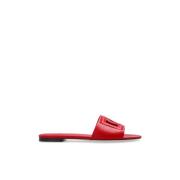 Dolce & Gabbana Sandaler med logotyp Red, Dam