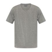 Hanro V-ringad T-shirt Gray, Herr