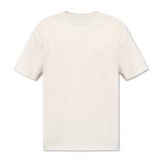 Issey Miyake Bomull t-shirt av Issey Miyake Homme Plisse Gray, Herr