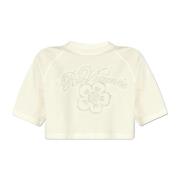 Kenzo Kort T-shirt Beige, Dam