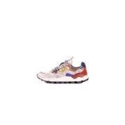 Flower Mountain Mocka Logga Sneakers Gummisula Multicolor, Herr