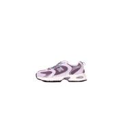 New Balance Mesh Fabric Sneakers Rekommenderad storlek upp Purple, Dam