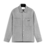 Axel Arigato Index Overshirt Gray, Herr