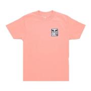 Obey Citrus Eyes Herr T-shirt Pink, Herr