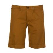 40Weft Orange Chino Bermuda Shorts för Män Orange, Herr