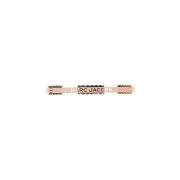 Marc Jacobs Mässing Emalj Kristall Logobracelet Beige, Dam