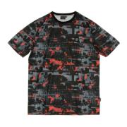 Dolly Noire Glitch Camo Tee T-Shirt Multicolor, Herr