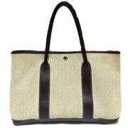 Hermès Vintage Pre-owned Canvas handvskor Beige, Dam