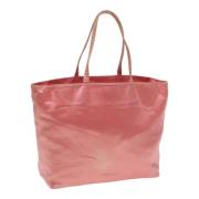 Prada Vintage Pre-owned Nylon handvskor Pink, Dam