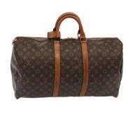 Louis Vuitton Vintage Pre-owned Canvas resvskor Brown, Dam