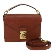 Louis Vuitton Vintage Pre-owned Laeder handvskor Brown, Dam