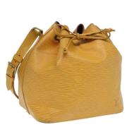 Louis Vuitton Vintage Pre-owned Laeder louis-vuitton-vskor Yellow, Dam