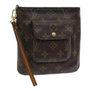 Louis Vuitton Vintage Pre-owned Canvas necessrer Brown, Dam