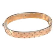 Louis Vuitton Vintage Pre-owned Tyg armband Pink, Dam