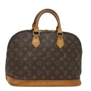 Louis Vuitton Vintage Pre-owned Canvas handvskor Brown, Dam