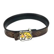 Louis Vuitton Vintage Pre-owned Tyg armband Brown, Herr