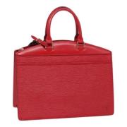 Louis Vuitton Vintage Pre-owned Laeder handvskor Red, Dam