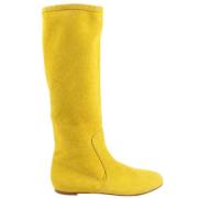 Giuseppe Zanotti Pre-owned Pre-owned Mocka stvlar Yellow, Dam