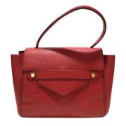 Louis Vuitton Vintage Pre-owned Tyg louis-vuitton-vskor Red, Dam