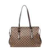 Louis Vuitton Vintage Pre-owned Canvas louis-vuitton-vskor Brown, Dam