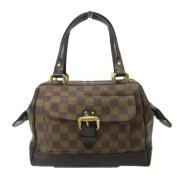 Louis Vuitton Vintage Pre-owned Canvas handvskor Brown, Dam