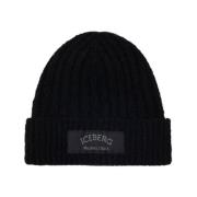 Iceberg Beanie med Iceberg logo Black, Dam