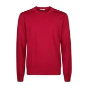 Boglioli Röd Sweatshirt Aw24 Stil Red, Herr