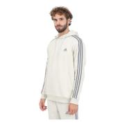 Adidas Essentials Fleece 3-Stripes Sweater White, Herr