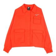 Nike Ljus Crimson Damvävd Jacka Orange, Dam