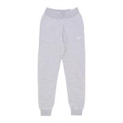 Nike Högmidjade Fleece Joggers Sportbyxor Gray, Dam