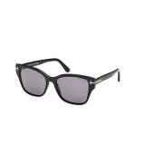 Tom Ford Svart Polariserade Solglasögon Elsa Ft1108 Black, Herr