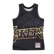 Mitchell & Ness NBA Big Face Tank Top Black, Herr