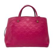 Louis Vuitton Vintage Pre-owned Tyg louis-vuitton-vskor Pink, Dam