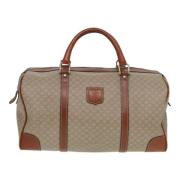 Celine Vintage Pre-owned Canvas resvskor Beige, Unisex