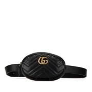 Gucci Vintage Pre-owned Laeder axelremsvskor Black, Dam