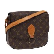 Louis Vuitton Vintage Pre-owned Canvas louis-vuitton-vskor Brown, Dam