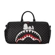 Sprayground Svart Chillin Stor Duffle Väska Black, Unisex