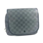 Louis Vuitton Vintage Pre-owned Tyg louis-vuitton-vskor Black, Herr