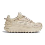 Moncler Vattenavvisande Nylon Sneakers Beige, Herr