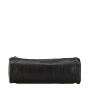 Chanel Vintage Pre-owned Laeder kuvertvskor Black, Dam