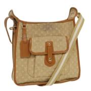 Louis Vuitton Vintage Pre-owned Canvas louis-vuitton-vskor Beige, Dam