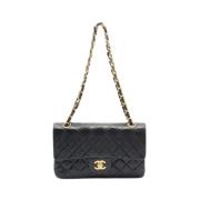 Chanel Vintage Pre-owned Laeder chanel-vskor Black, Dam