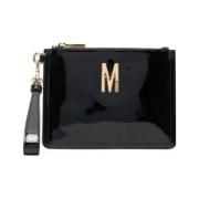 Moschino Stilfull Pouch Black, Dam