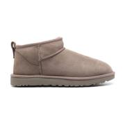 UGG Grå Twinface Sheepskin Stövlar Gray, Dam