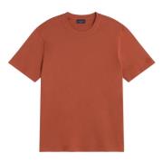 Paul & Shark Orange X-Soft Rund Hals T-shirt Brown, Herr