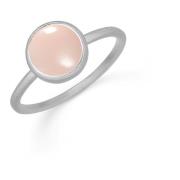 Frk. Lisberg Rosa Silver Chalcedon Petite Ring Gray, Dam