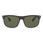 Ray-Ban Matt Svart Polariserade Solglasögon Rb4226 Black, Herr