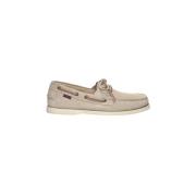 Sebago Platta skor för kvinnor Beige, Herr