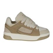 Hogan Stiliga Snörskor Beige, Dam